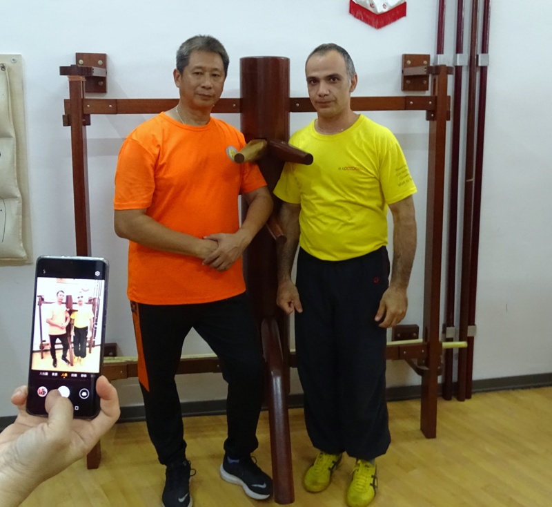 Kung Fu Academy di Sifu Mezzone Caserta Seminario di Weng Chun Tang Yik con GM Sunny So in Italia presso la scuola di arti marziali di wing chun e kung fu a Caserta (2)